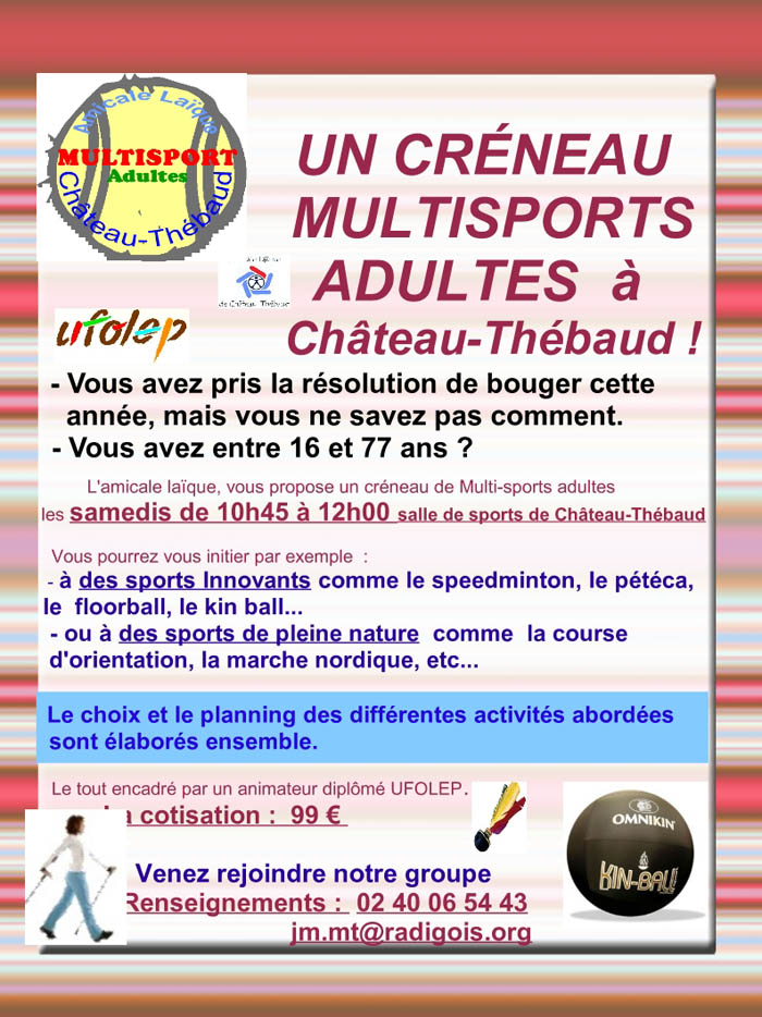 Multisports adultes